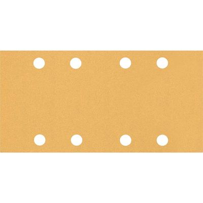 Bosch EXPERT C470 Punched Hook and Loop Sanding Sheets 93mm x 186mm 100g Pack of 50