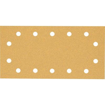 Bosch EXPERT C470 Punched Hook and Loop 1/2 Sanding Sheets 115mm x 230mm 60g Pack of 50