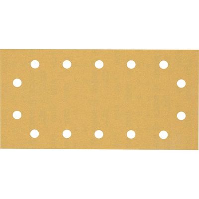 Bosch EXPERT C470 Punched Hook and Loop 1/2 Sanding Sheets 115mm x 230mm 180g Pack of 50