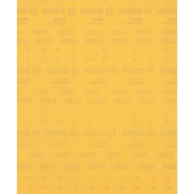 Bosch EXPERT C470 Best for Wood and Paint Unpunched Sanding Sheet 230mm x 280mm 400g Pack of 1