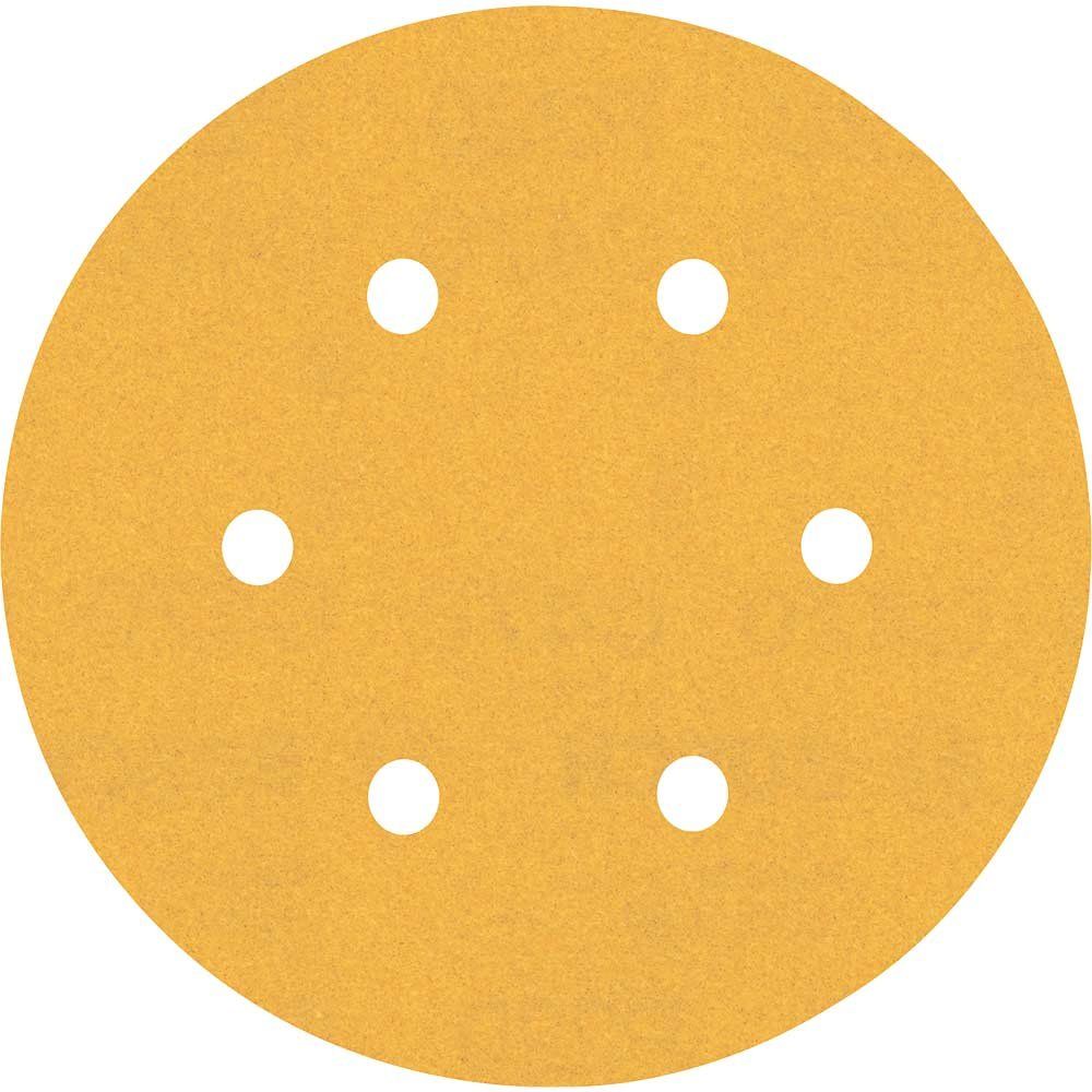 Bosch EXPERT C470 Red Wood Top Sanding Discs 150mm 150mm 220g Pack of 50 - Image 1
