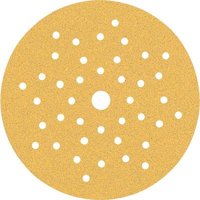 Bosch EXPERT C470 Hook and Loop Sandpaper for Random Orbital Sanders 125mm 125mm 80g Pack of 50