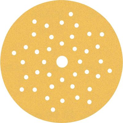 Bosch EXPERT C470 Hook and Loop Sandpaper for Random Orbital Sanders 125mm 125mm 120g Pack of 50