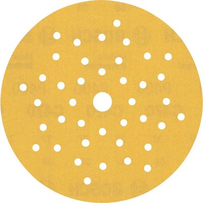 Bosch EXPERT C470 Hook and Loop Sandpaper for Random Orbital Sanders 125mm 125mm 400g Pack of 50