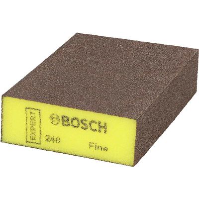 Bosch EXPERT Standard Foam Sanding Block Fine Pack of 1