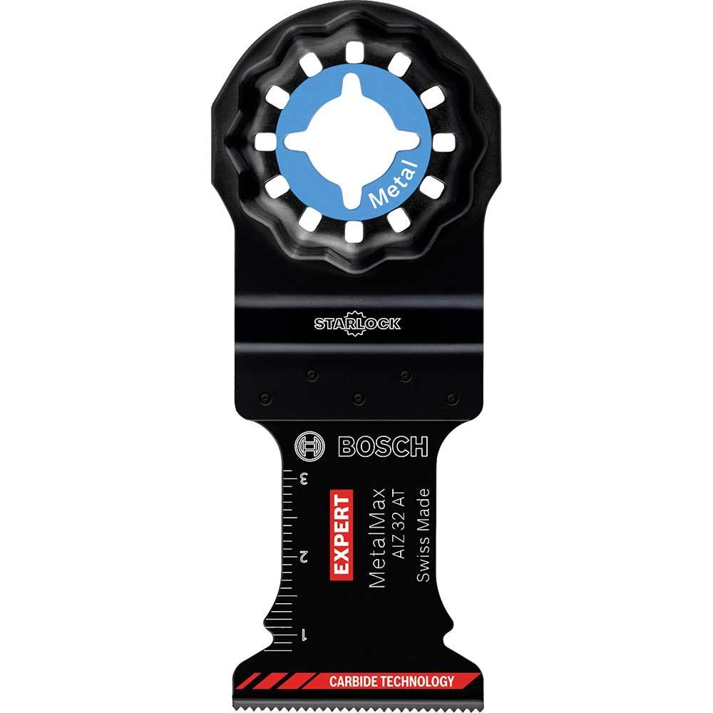 Bosch EXPERT AIZ 32 AT Metal Starlock Oscillating Tool Plunge Saw Blade 32mm Pack of 10 - Image 1