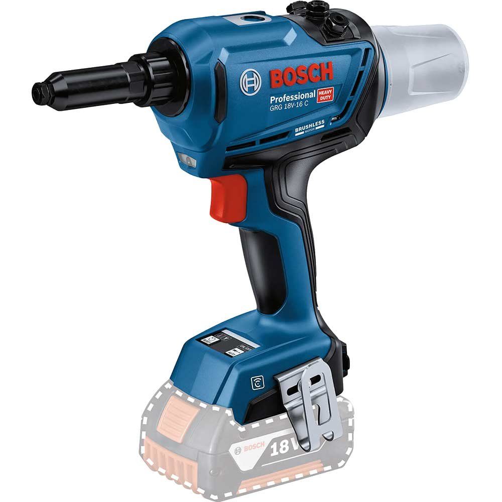 Bosch GRG 18V-16 C 18v Cordless Brushless Pop Rivet Gun No Batteries No Battery Charger No Case - Image 1