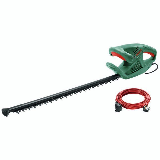 BOSCH EasyHedgeCut 55 Hedge Trimmer - Black & Green - Image 1