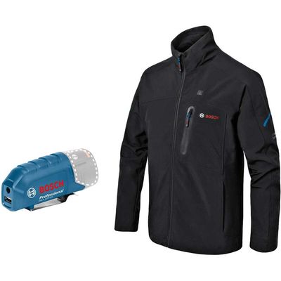 Bosch GHJ 12+18V Heated Jacket Black S