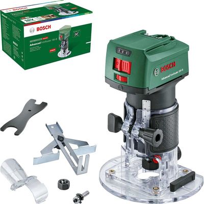 Bosch ADVANCEDTRIMROUTER 18V-8 P4A 18v Cordless Trim Router No Batteries No Battery Charger No Case