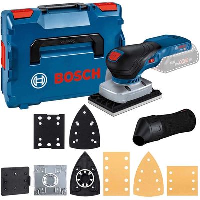 Bosch GSS 18V-13 18v Cordless Brushless Multi Sander No Batteries No Battery Charger Case & Accessories