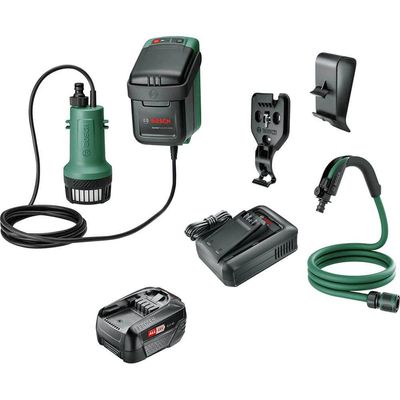 Bosch GARDENPUMP 18-2000 P4A 18v Cordless Submersible Water Pump