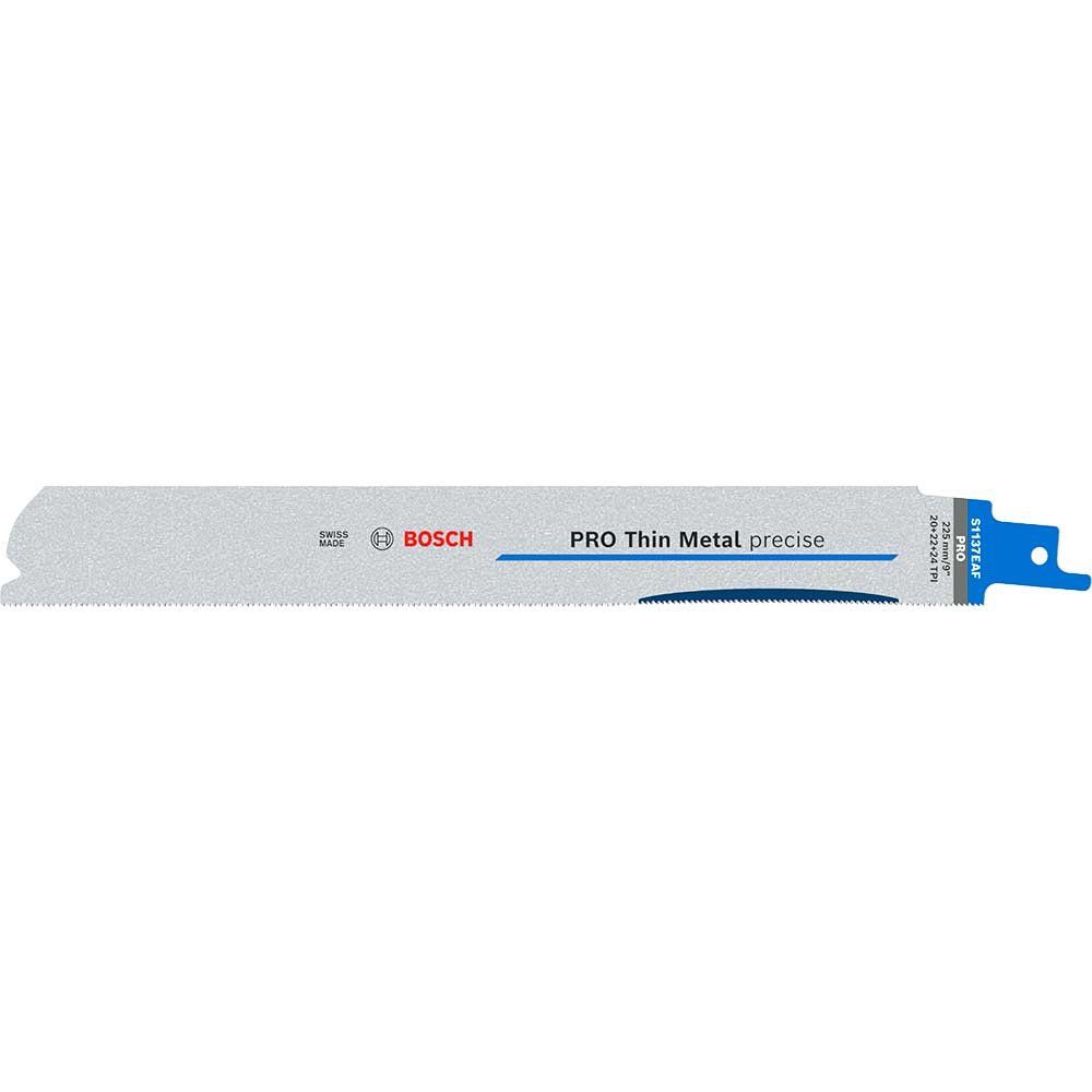 Bosch PRO S1137EAF Thin Metal Reciprocating Saw Blade Pack of 5 - Image 1