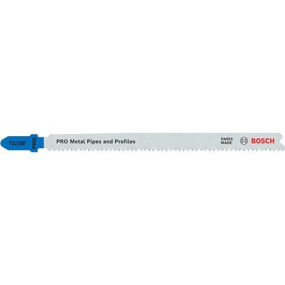 Bosch PRO T321 BF Metal Cutting Jigsaw Blade Pack of 2