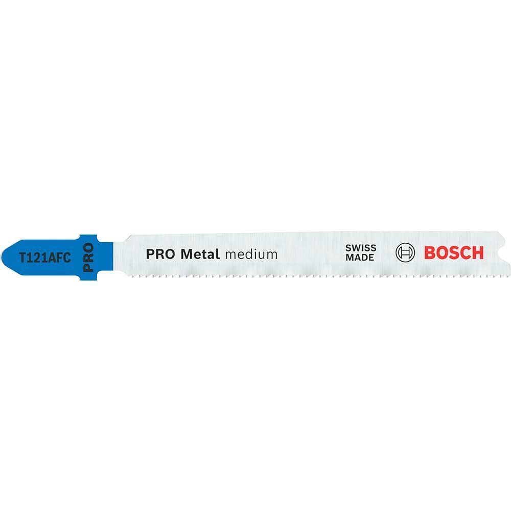 Bosch PRO T121 AFC Medium Metal Cutting Jigsaw Blade Pack of 25 - Image 1