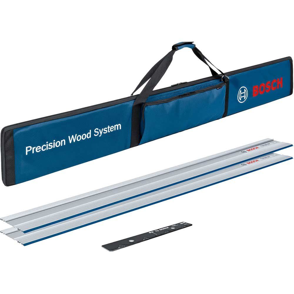 Bosch Twin FSN 1400 Guide Rails, Connector and Bag Starter Kit - Image 1