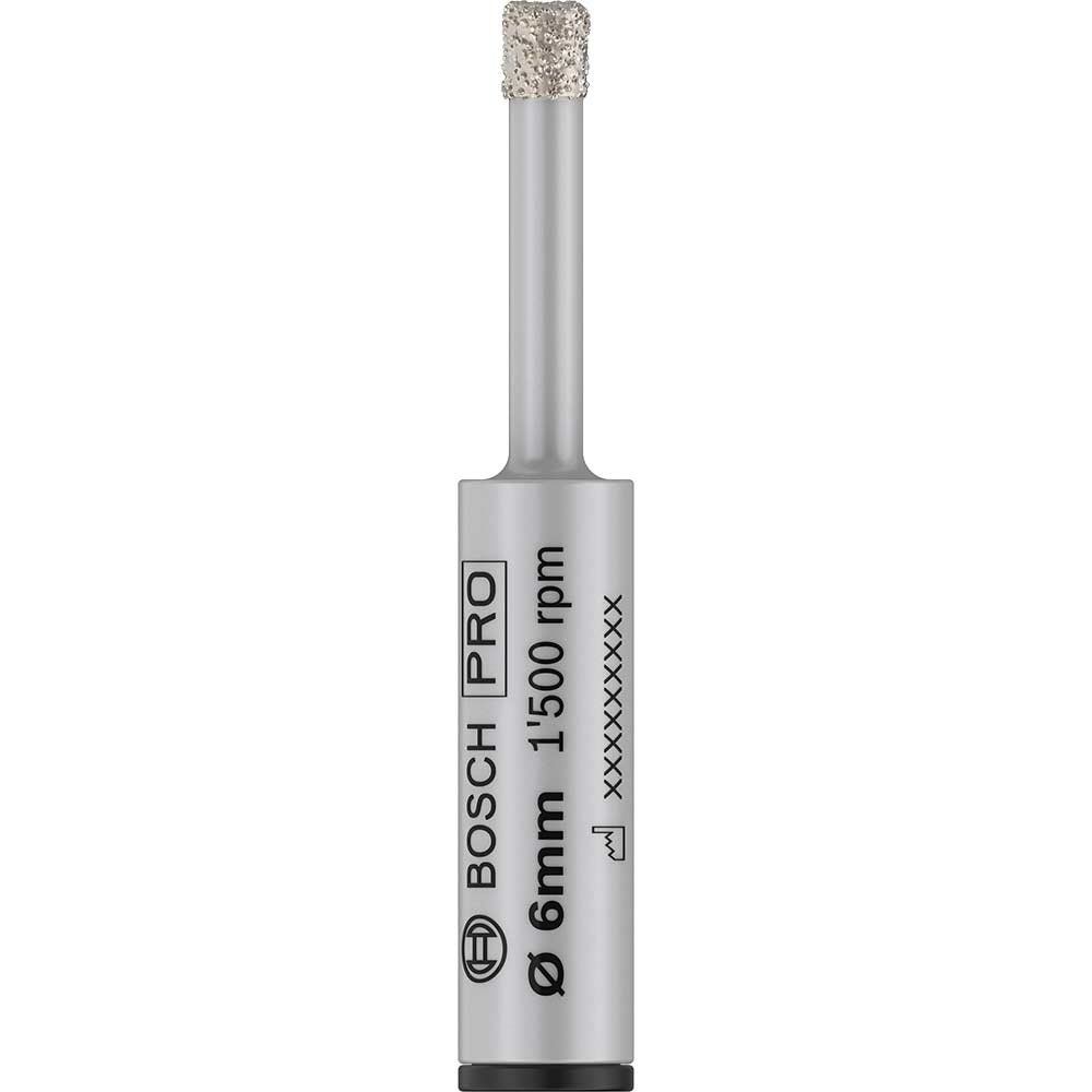 Bosch PRO Ceramic Dry Tile Drill Bit 6mm 33mm Pack of 1 - Image 1