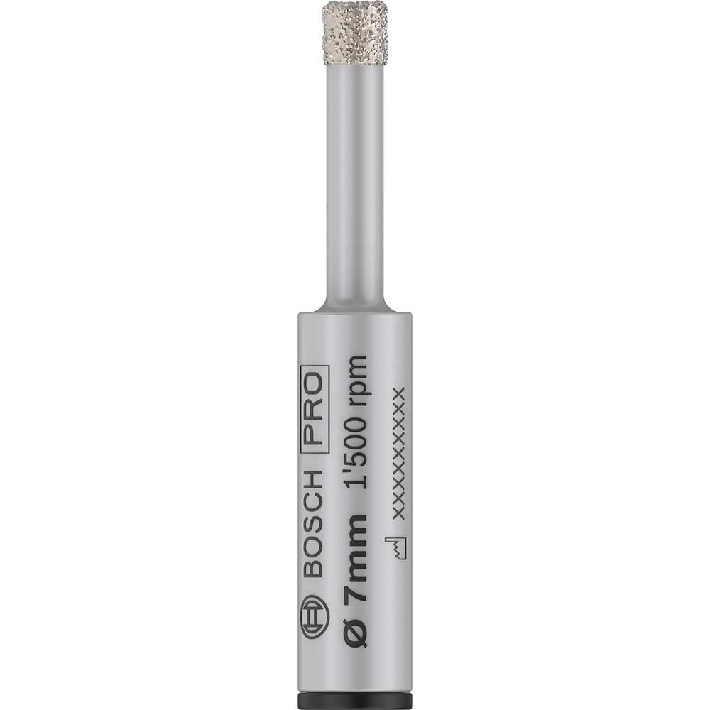 Bosch PRO Ceramic Dry Tile Drill Bit 7mm 33mm Pack of 1 - Image 1