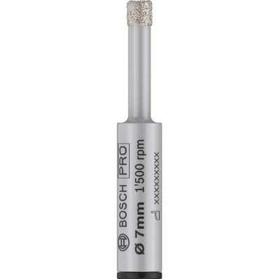 Bosch PRO Ceramic Dry Tile Drill Bit 7mm 33mm Pack of 1