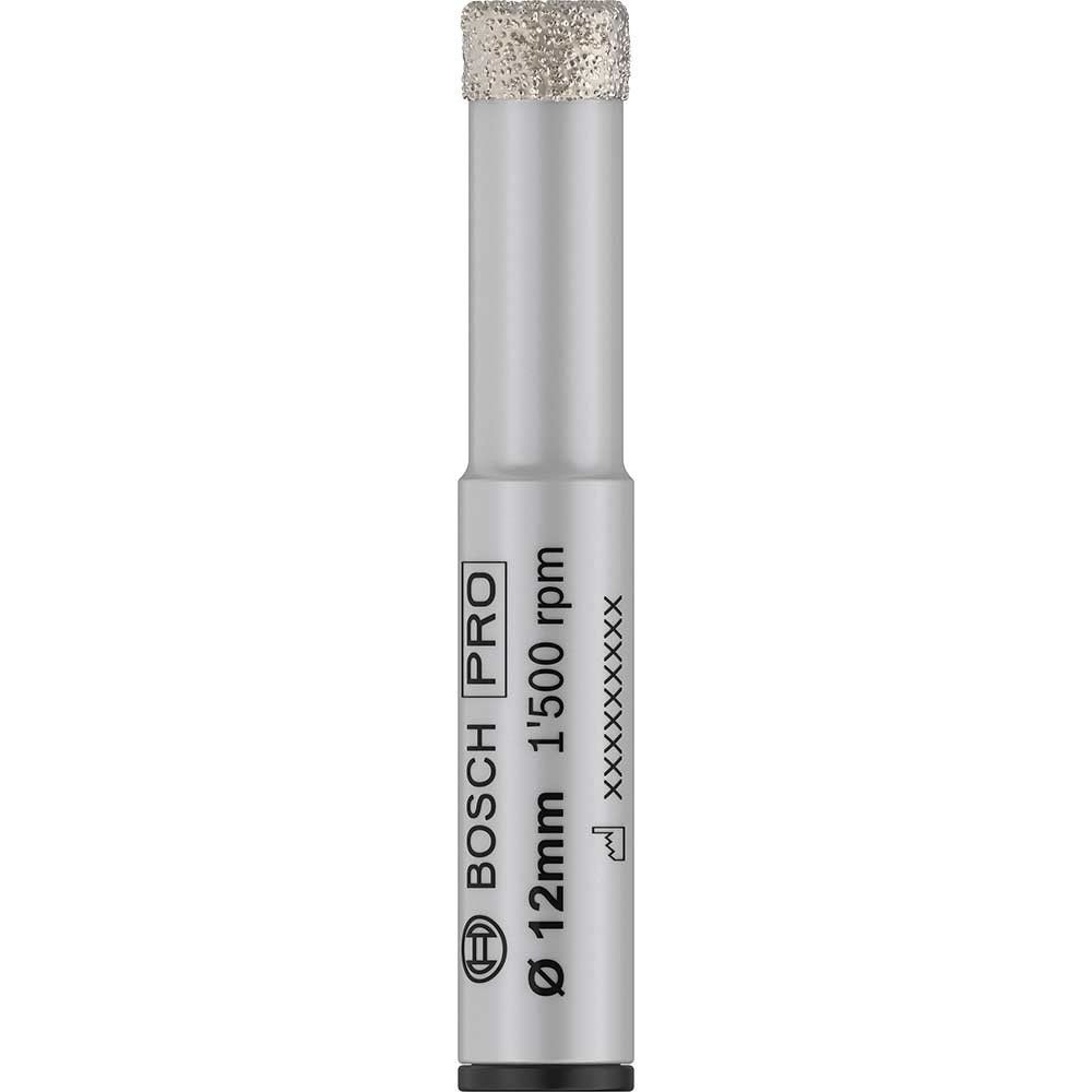 Bosch PRO Ceramic Dry Tile Drill Bit 12mm 33mm Pack of 1 - Image 1