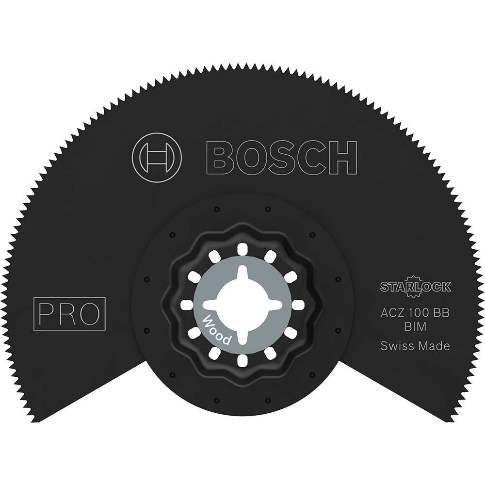 Bosch PRO ACZ 100 BB Starlock Oscillating Multi Tool Blade 100mm Pack of 1 - Image 1