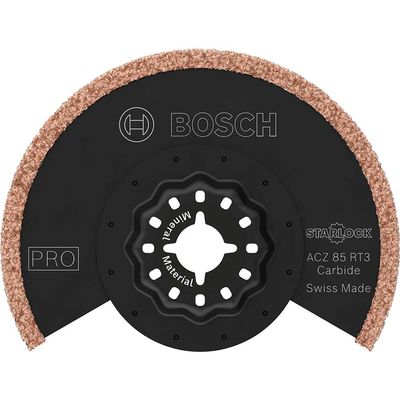 Bosch PRO ACZ RT3 Starlock Oscillating Multi Tool Grout Blade 85mm Pack of 1