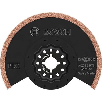 Bosch PRO ACZ RT3 Starlock Oscillating Multi Tool Grout Blade 85mm Pack of 10