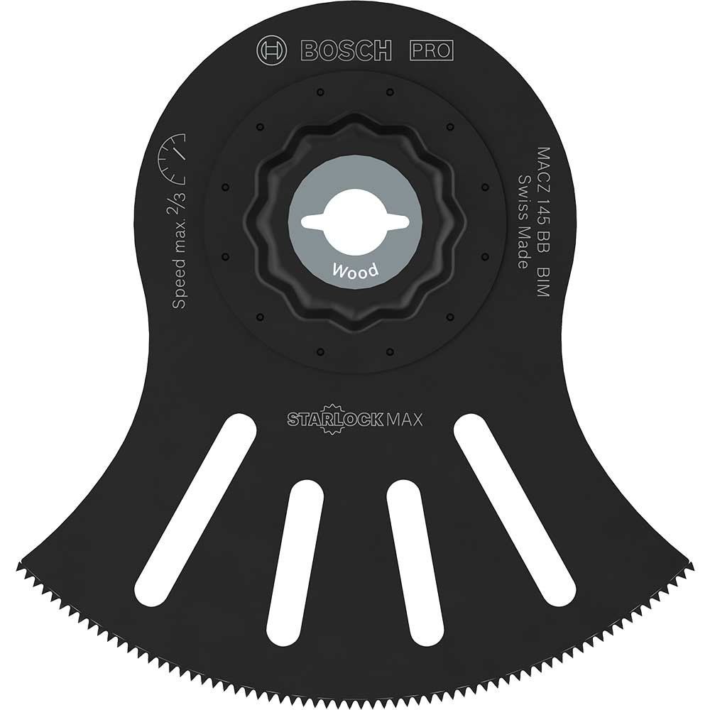 Bosch PRO MACZ 145 BB Starlock Max Oscillating Multi Tool Blade 100mm Pack of 1 - Image 1
