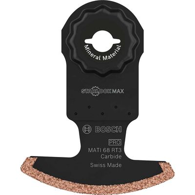 Bosch PRO MATI 68 RT3 Starlock Max Oscillating Multi Tool Grout Blade 68mm Pack of 1