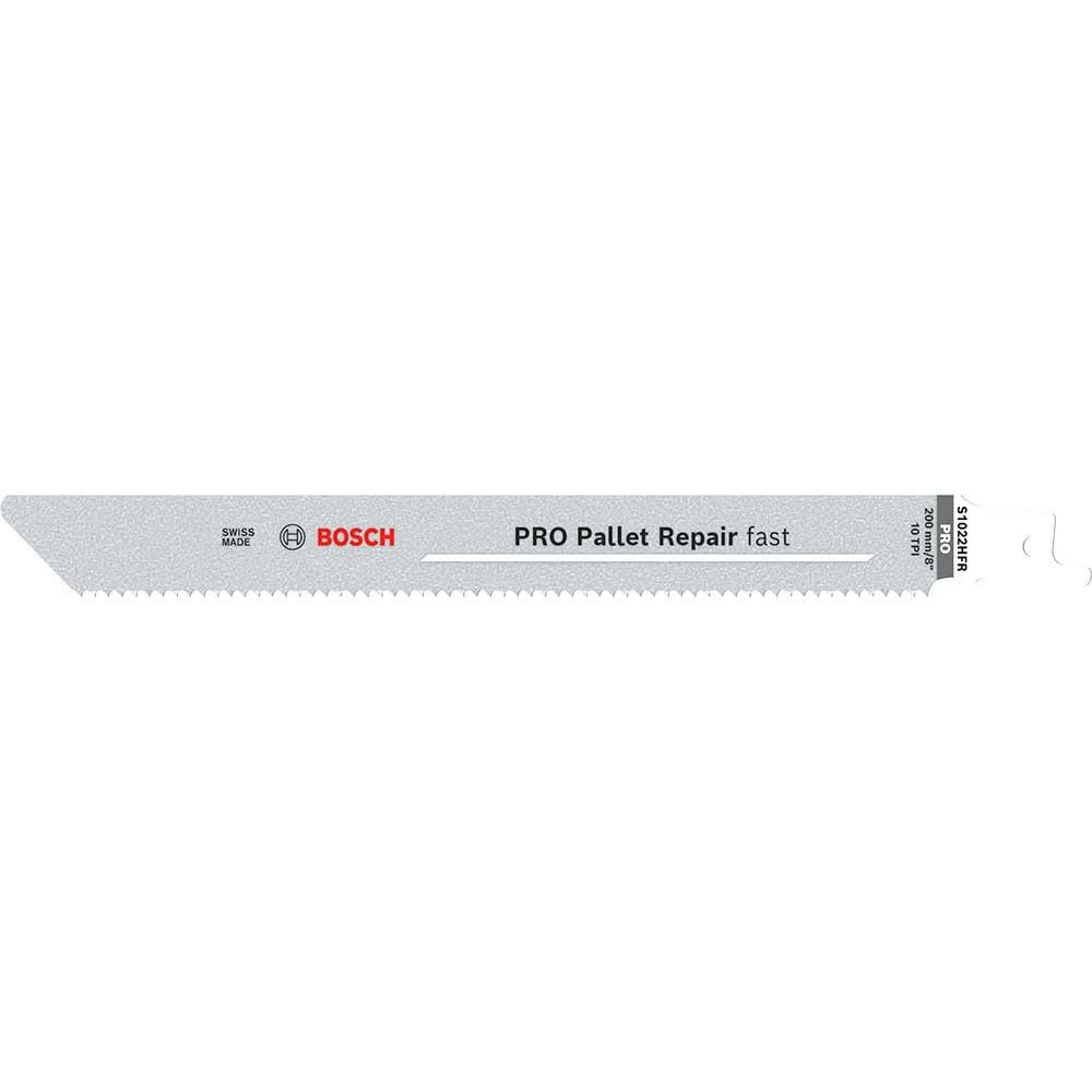 Bosch PRO S1022HFR Fast Pallet Repair Reciprocating Saw Blades Pack of 5 - Image 1
