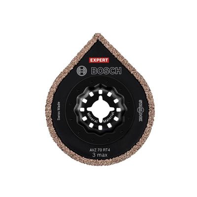 Powertool Accessories Expert Avz 70 Rt4 3 Max Grouting Plate 70Mm - Black