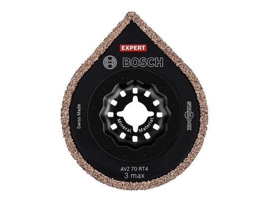 Powertool Accessories Expert Avz 70 Rt4 3 Max Grouting Plate 70Mm - Black - Thumbnail 2