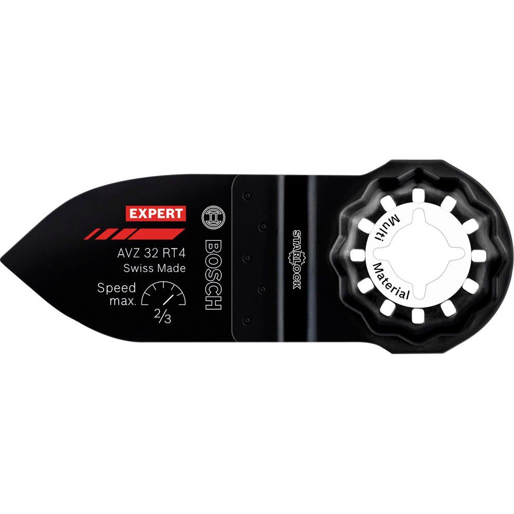 Bosch EXPERT AVZ 32 RT4 Starlock Oscillating Multi Tool Sanding Finger 32mm Pack of 1 - Image 1