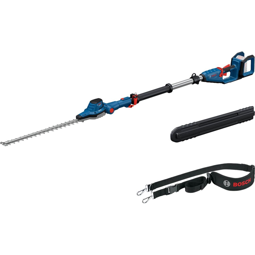 Bosch Professional GHE 18V-50 TP 18v Cordless Pole Hedge Trimmer No Batteries No Battery Charger - Image 1