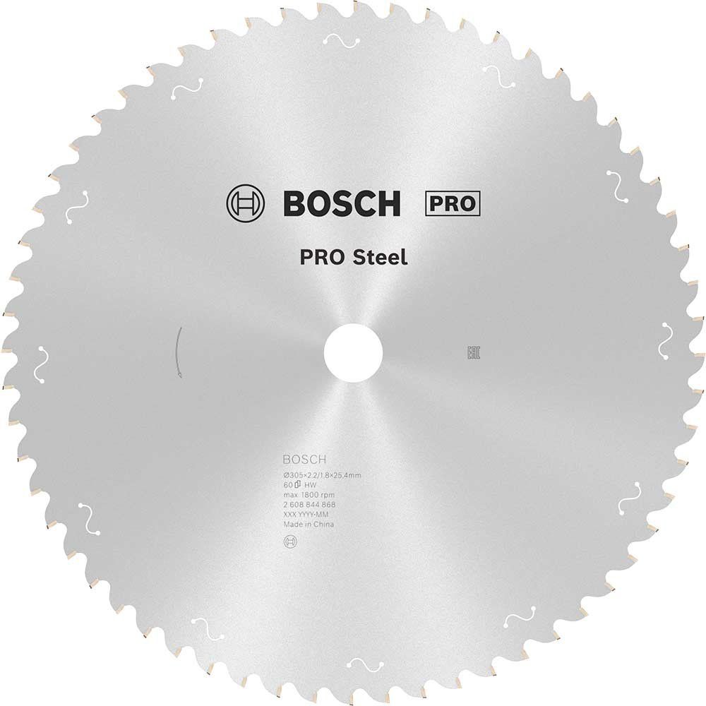 Bosch PRO Circular Saw Blade for Metal Cutting Chop Saws 305mm 60T 25.4mm - Image 1