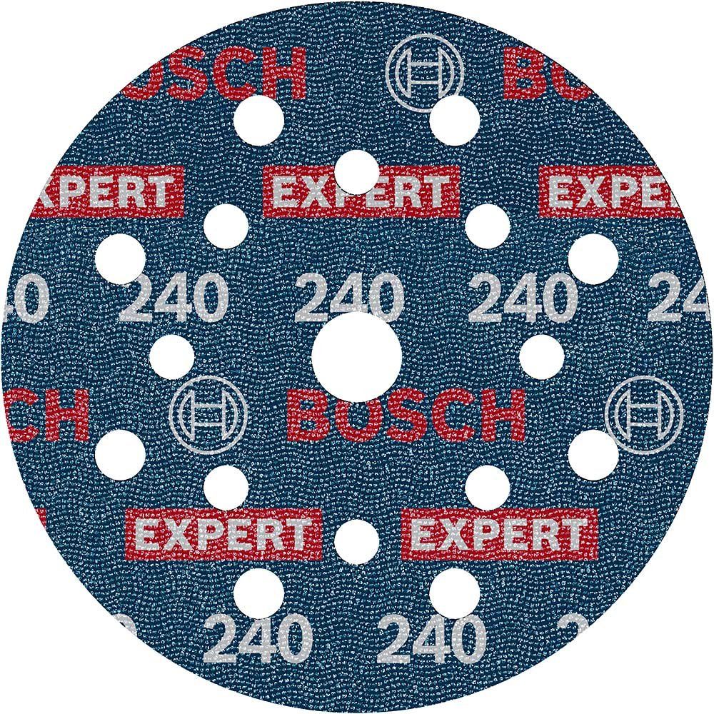 Bosch EXPERT O780 Foil Sanding Discs 125mm 125mm 240g Pack of 6 - Image 1
