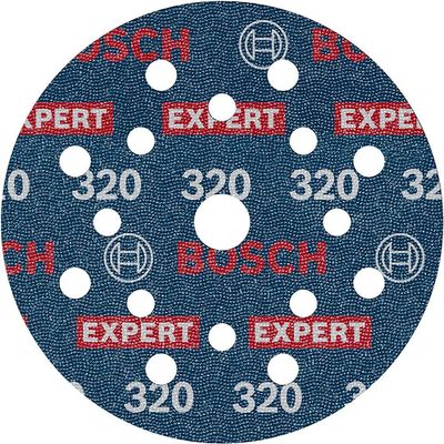 Bosch EXPERT O780 Foil Sanding Discs 125mm 125mm 320g Pack of 6