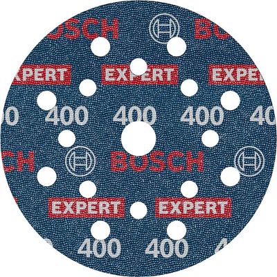 Bosch EXPERT O780 Foil Sanding Discs 125mm 125mm 400g Pack of 50