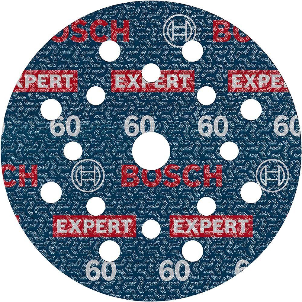 Bosch EXPERT O780 Foil Sanding Discs 125mm 125mm 60g Pack of 1 - Image 1