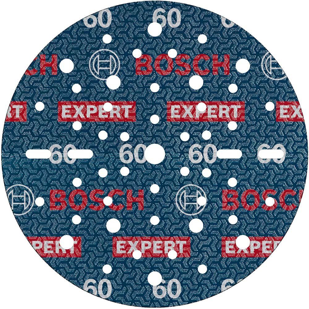 Bosch EXPERT O780 Foil Sanding Discs 150mm 150mm 60g Pack of 50 - Image 1