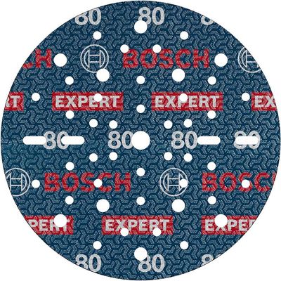 Bosch EXPERT O780 Foil Sanding Discs 150mm 150mm 80g Pack of 50