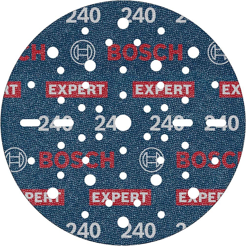 Bosch EXPERT O780 Foil Sanding Discs 150mm 150mm 240g Pack of 50 - Image 1