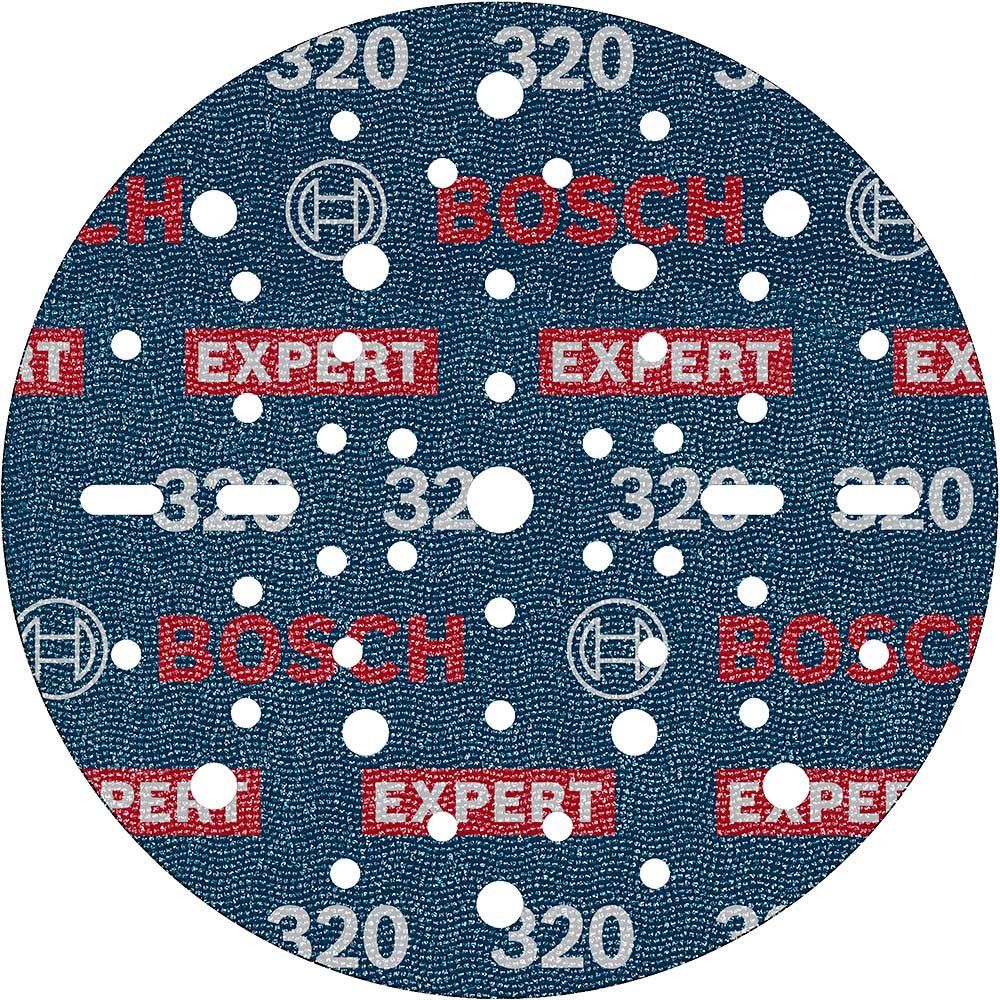 Bosch EXPERT O780 Foil Sanding Discs 150mm 150mm 320g Pack of 50 - Image 1