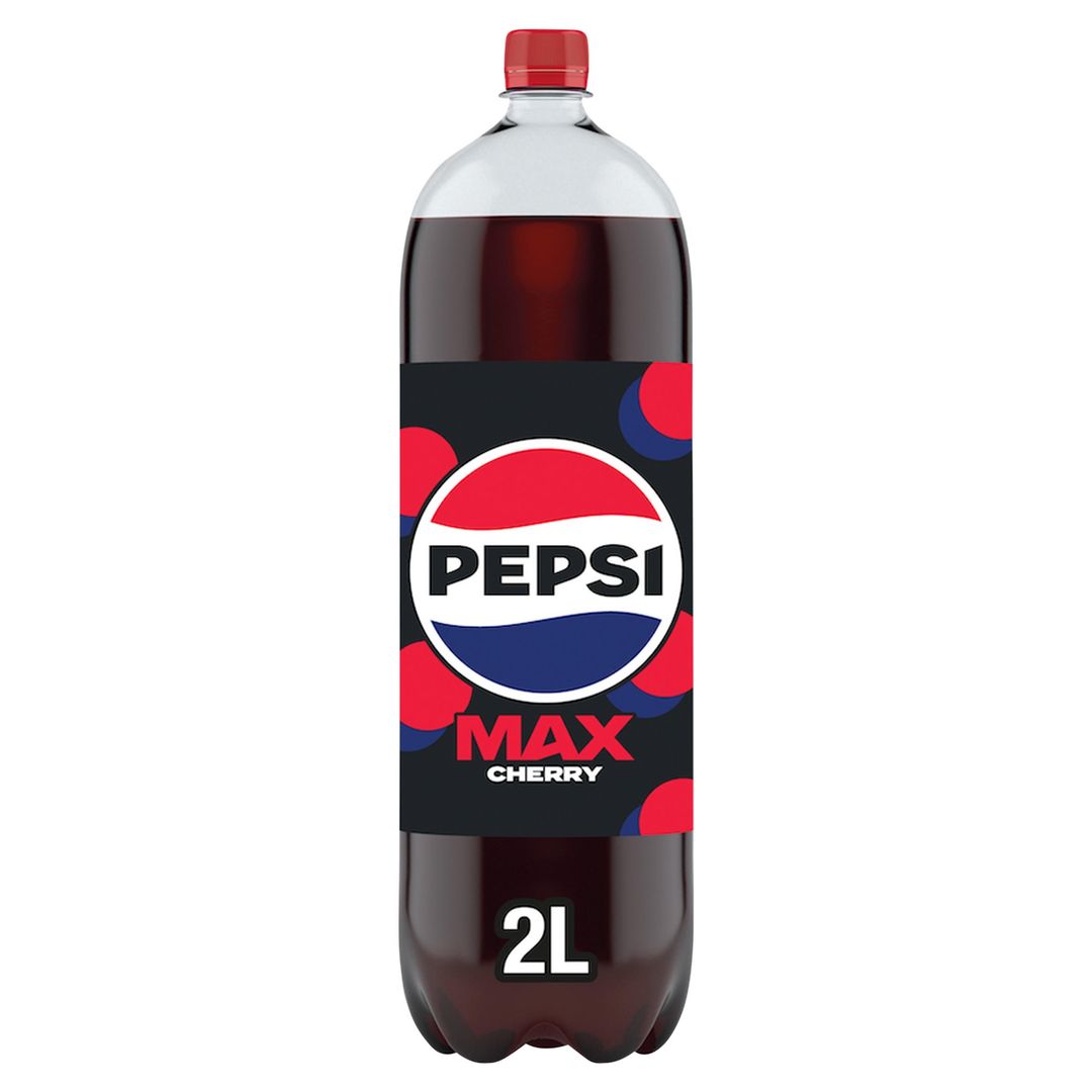 Pepsi Max Cherry No Sugar Cola Bottle 2L - Image 1