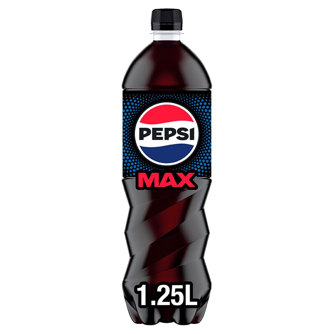 Pepsi Max No Sugar Cola Bottle 1.25L - Image 1