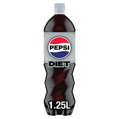 Diet Pepsi Cola Bottles 12 x 1.25L