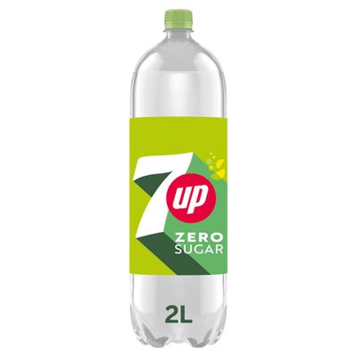 7UP Zero Sugar Free Lemon & Lime 2L - Thumbnail 2