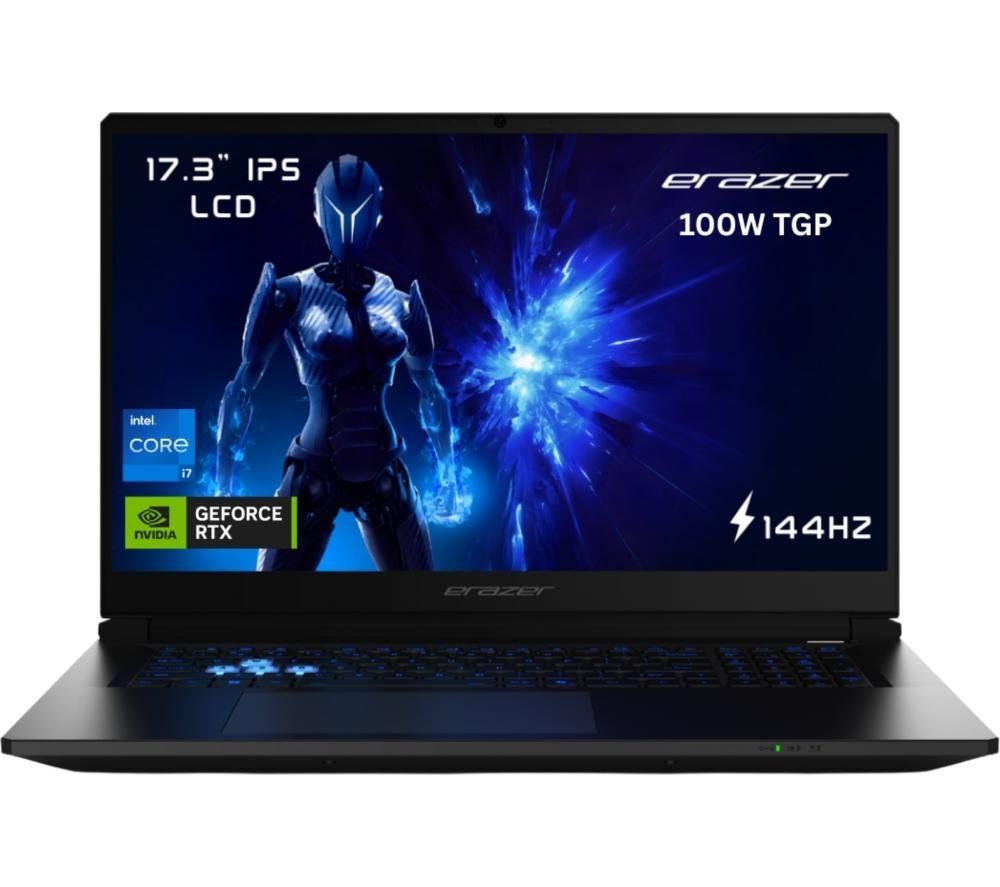 MEDION Erazer Defender 17 P1 17.3" Gaming Laptop - Intel®Core i7, RTX 5060, 2 TB SSD, Black - Image 1