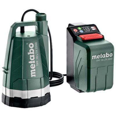 Metabo 601729850 Tpf 18 Ltx 2200 Submersible Pump 18V Bare Unit - Thumbnail 2