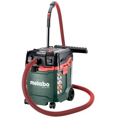 Metabo 602087380 Asa 30 M Pc All-Purpose Vacuum With Power Tool Take Off 30 Litre 1200W 110V - Thumbnail 2